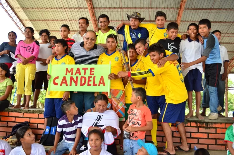 Comunidad indígena de Matecandela de Arauca.